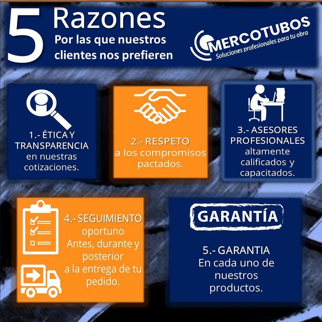 mercotubossc's tweet photo. Las 5 Razones por las que nuestros clientes nos prefieren!

Qué esperas? Beneficiate de lo que solo mercotubos te puede garantizar!

#CotizaConMercotubos
#MercotubosLoTiene https://t.co/StENdbyldj