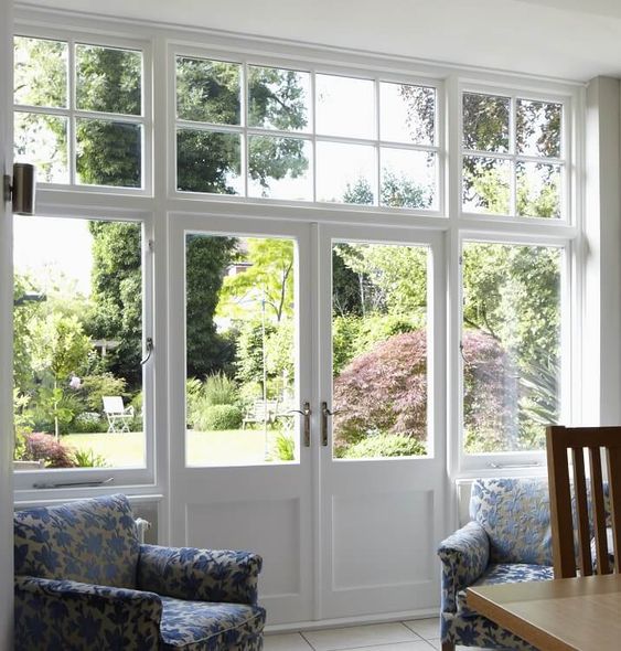 WindowBoston's tweet photo. Timeless french door openings into spacious garden views. It's the perfect time to be more comfortable at home. https://t.co/UxIPG0Ovnd https://t.co/em6bZ7QvHz