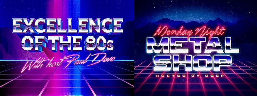 THESPARKROCKS's tweet photo. Tuesday night replays! The Excellence of the 80s starts at 8pm and Monday Night Metal Shop begins at 10pm. Tune in and crank up the volume! https://t.co/DUD0YaDbpq #classicrockradio #freemusicstream https://t.co/c1Wv1ULq2A