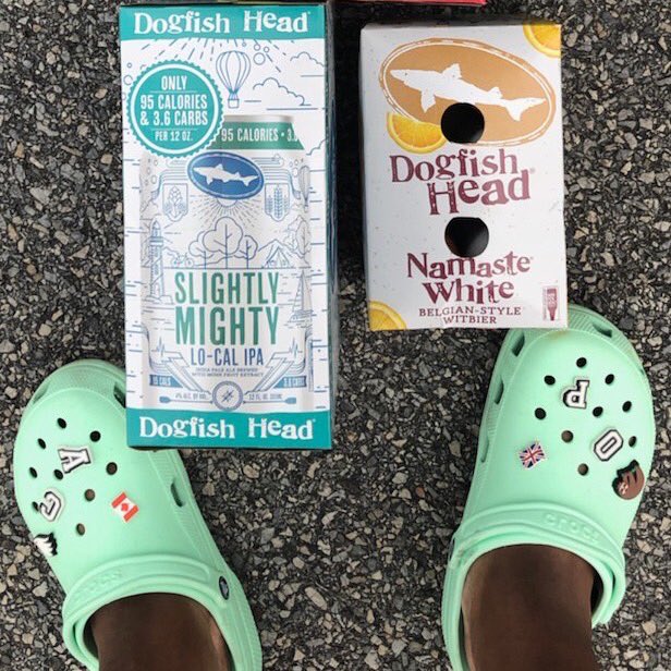 dogfishbeer's tweet photo. Shouts to our friends @OrigProp for the sweet footwear & post-run beer selection! 🙌 Excited to team up with this crew to bring some #DFHRunClub love to #Philly - including challenges that’ll make you want to lace up. Keep an eye out for future updates! #willrunforbeer #OPACUp https://t.co/mvU7crv4mR