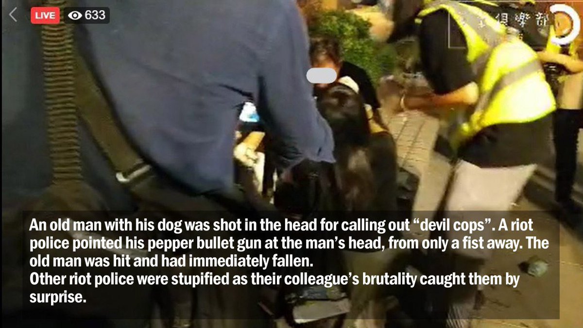 DeepHongkonger's tweet photo. @AFP This is totally headshots execution!
#HKPoliceTerrorists 
#Devilcop 
#HKPoliceBrutality https://t.co/3ziKUP7Oxz