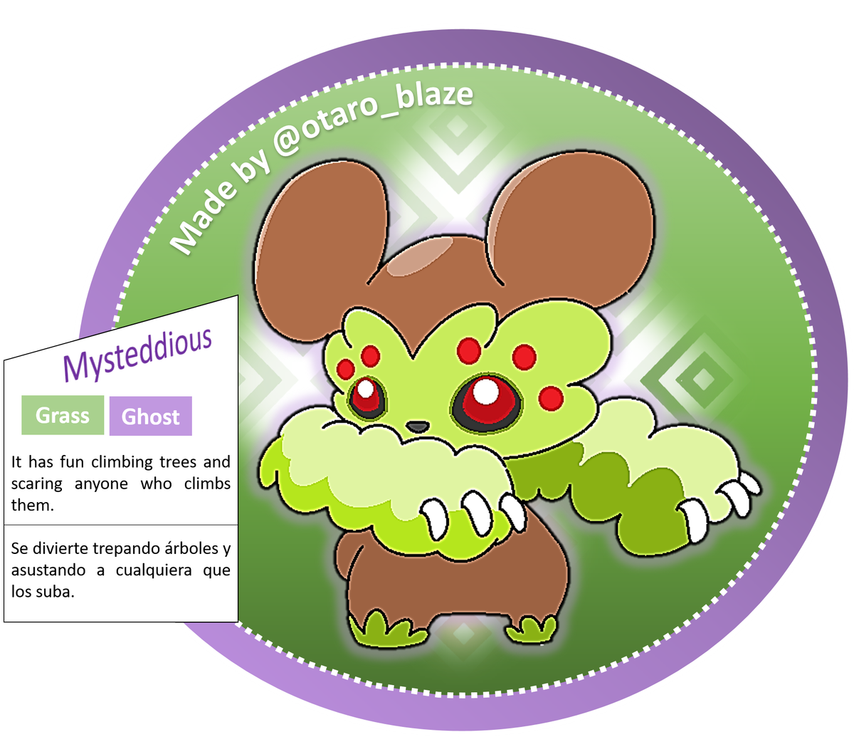 otaro_blaze's tweet photo. Meet my new #fakemon
Conoce a mi nuevo #fakemon https://t.co/wJyJbyNsOx