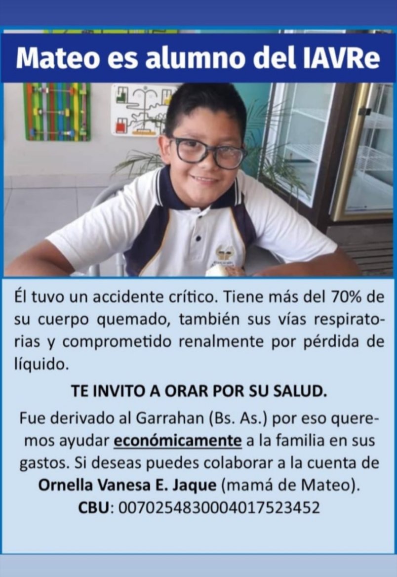 FeliGarcia_'s tweet photo. Ayudan mucho si le dan rt, es un chico de Regina a menos de 50km de Roca, difundan por favor. https://t.co/De0YWVPJ44