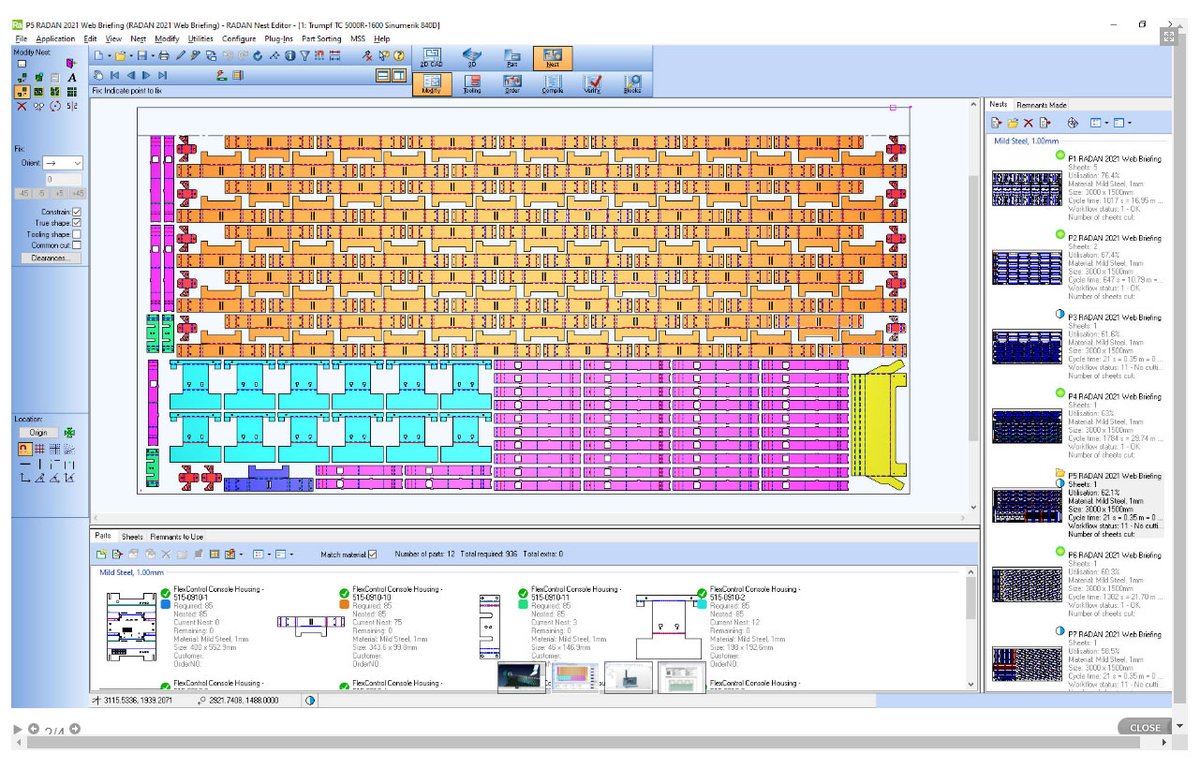 SNC_Solutions's tweet photo. New Release RADAN 2021 - Designer
A number of items of new and enhanced functionality have been added to the Designer module, including “dramatic improvements” to sending the finished design to CAM. https://t.co/VhVKor26DB #sheetmetalmachine #machinesoftware #sheetmetalsoftware https://t.co/VBQQ4qNXo2