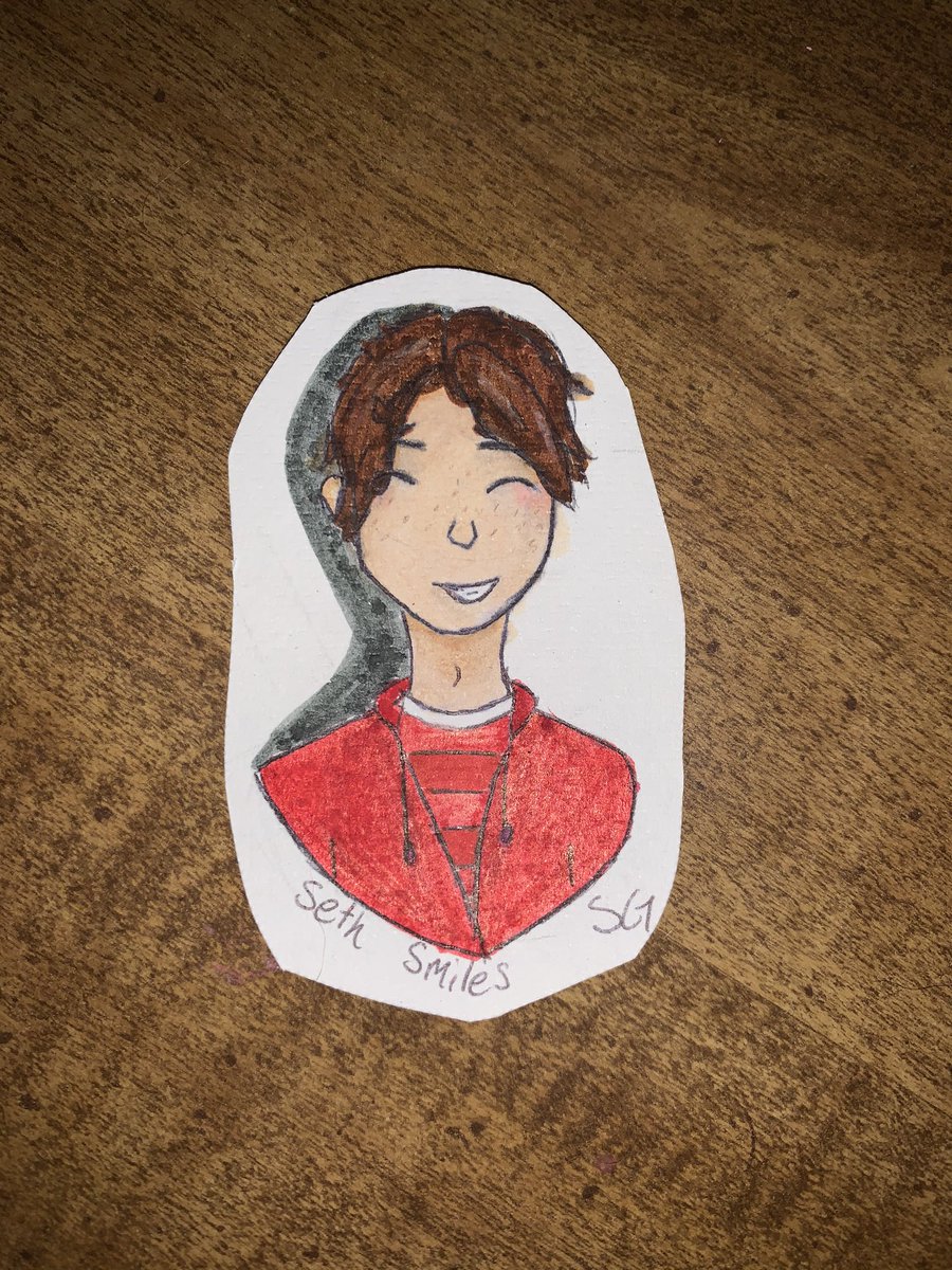 SarahHasArt's tweet photo. Now we got Seth! ❤️ https://t.co/wGQbjGI7hU