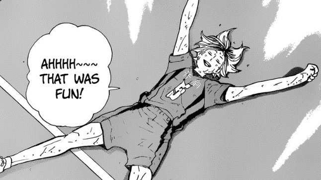 Out of all the characters, Kenma really represented us all with regards to how we feel about the ending of Haikyuu!!