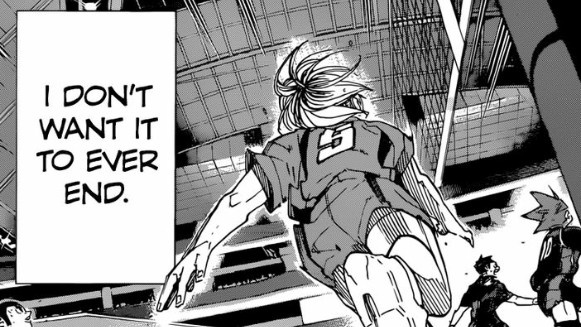 Out of all the characters, Kenma really represented us all with regards to how we feel about the ending of Haikyuu!!