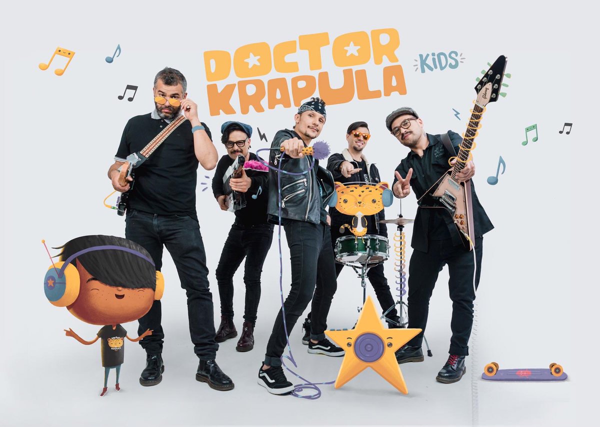 Ya casi llega el primer sencillo de Doctor Krapula Kids! 
El monstruo arrepentido