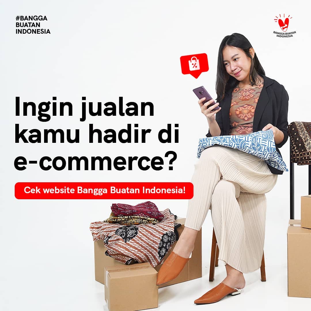 #PejuangUMKM ingin produk dan jasamu makin laris manis? Kerja sama dengan e-commerce wajib hukumnya!
Ada banyak e-commerce yang bisa kamu pilih. Nah caranya gampang kok! Langsung buka aja di banggabuatanindonesia.co.id
 Kamu jg bisa dapat info pelatihan UMKM!
 
#BanggaBuatanIndonesia