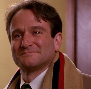 PrayRona_'s tweet photo. In an interview with @Oprah, #RobinWillams revealed that the one character in his filmography he related the most with was #MrKeating.
For in the film's touching climax, his eyes openly betray the unmistakable sadness one always read *even* in his best funnyman roles.
16/17 https://t.co/9NcLH9MWtt