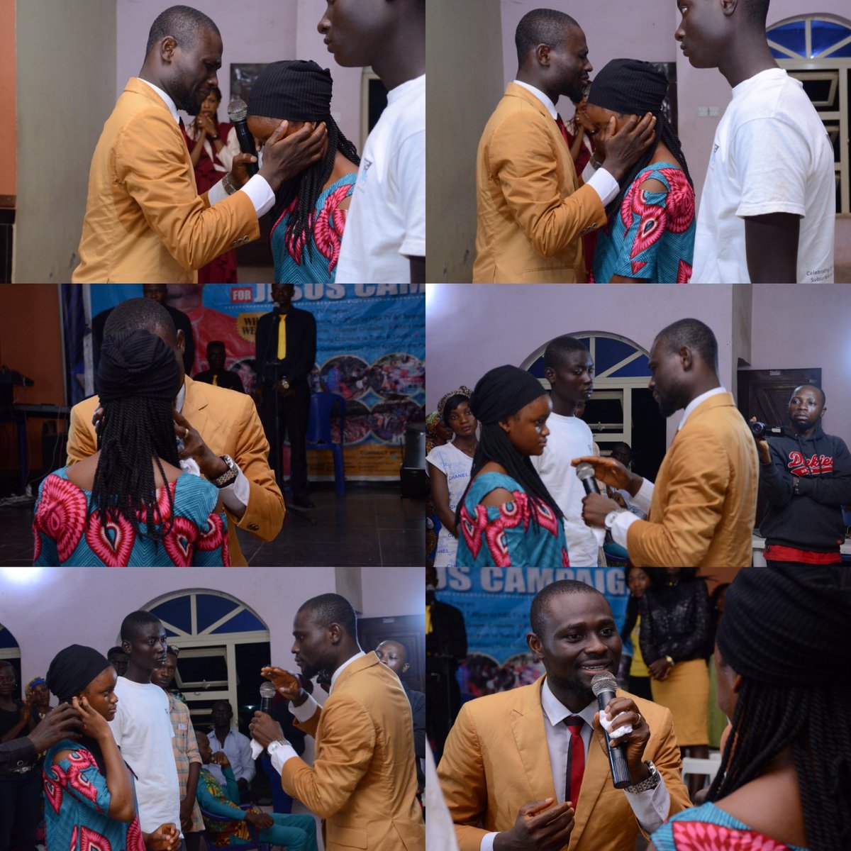 AtsoCaleb's tweet photo. TWO NEW DEAF AND DUMB FROM INFANCY HEALED INSTANTLY DURING OUR LAST FRIDAY SERVICE!
#ProphetAtsoCaleb
#JulyGoodNewsService
#MonthOfSoulWinning
#OneMillionSoulsForJesus
#SpiritLifeRevolutionCentre https://t.co/UmLW4XLu03