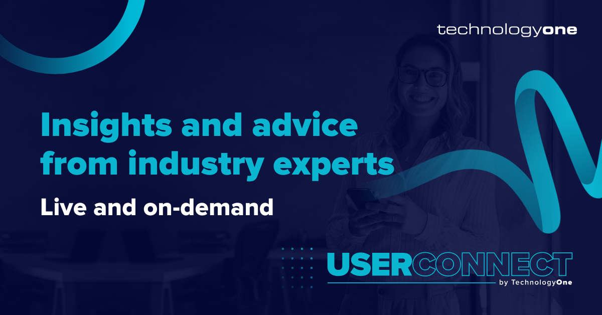 TechnologyOne's tweet photo. As organisations adapt to the ‘new normal’, #UserConnect is the place for #TechnologyOne customers to gain valuable insights into key industry trends and challenges. Explore the full agenda: https://t.co/mqH0tOHj85 https://t.co/Vfd2y4DrYh