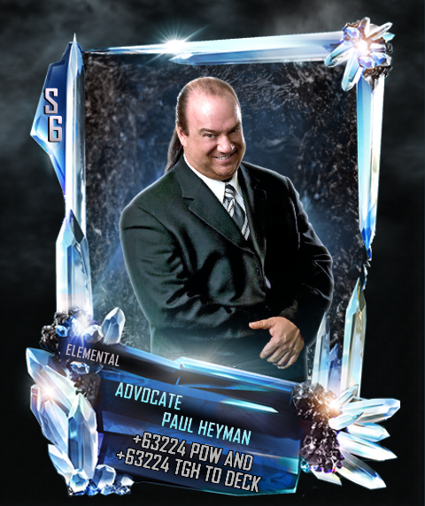 WWESuperCard's tweet photo. Hey @HeymanHustle, we heard you. Working on fixing your image and your advocacy. https://t.co/PVSl2xMUaY