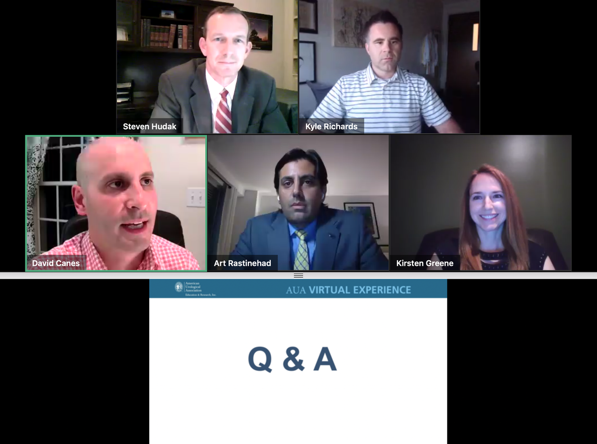 Alex Small (@alexcsmall) on Twitter photo Thanks to #YoungUro #AUAVirtualExp <a href="/AmerUrological/">Amer. Urol. Assn.</a> panel <a href="/CanesDavid/">๐ณ๐๐๐๐ ๐ฒ๐๐๐๐</a> <a href="/KGUROmd/">Kirsten Greene</a> <a href="/DrRastinehad/">Dr. Art Rastinehad</a> and moderators <a href="/SJHudak/">Steve Hudak</a> <a href="/Uro_Rich/">Kyle A. Richards</a> for putting together an excellent program this evening! Your tips = pure ๐ต๐ต๐ต for residents, fellows, and early career urologists! Thanks to #YoungUro #AUAVirtualExp <a href="/AmerUrological/">Amer. Urol. Assn.</a> panel <a href="/CanesDavid/">๐ณ๐๐๐๐ ๐ฒ๐๐๐๐</a> <a href="/KGUROmd/">Kirsten Greene</a> <a href="/DrRastinehad/">Dr. Art Rastinehad</a> and moderators <a href="/SJHudak/">Steve Hudak</a> <a href="/Uro_Rich/">Kyle A. Richards</a> for putting together an excellent program this evening! Your tips = pure ๐ต๐ต๐ต for residents, fellows, and early career urologists!