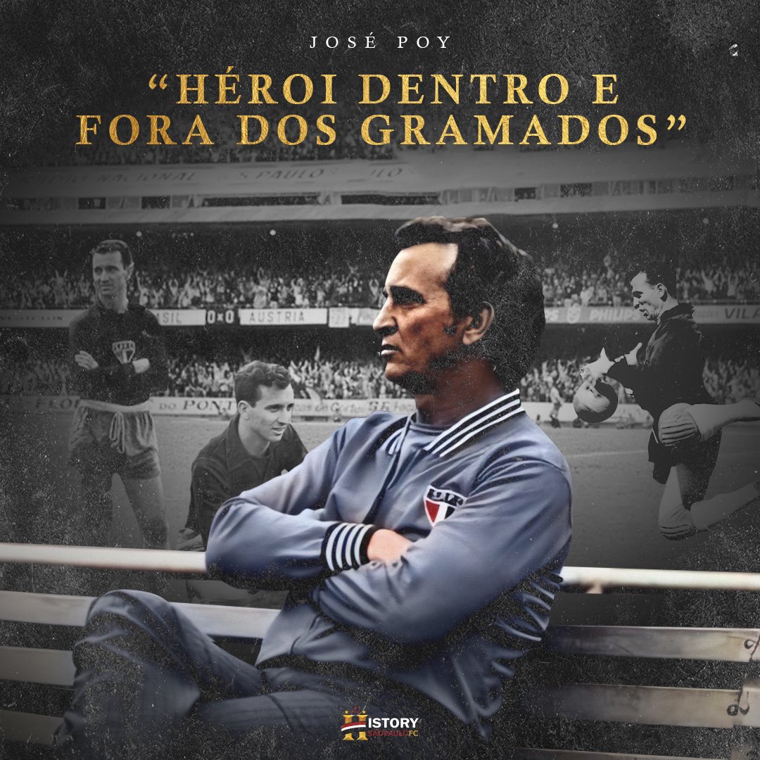 HistorySPFC's tweet photo. José Poy foi um goleiro tão seguro que teve seu nome cotado para a seleção brasileira da Copa de 54, mesmo sendo argentino. A imprensa pressionou, os dirigentes chegaram a consulta-lo sobre a eventual naturalização, mas a idéia acabou não dando certo. https://t.co/QB0gIt4Ulh