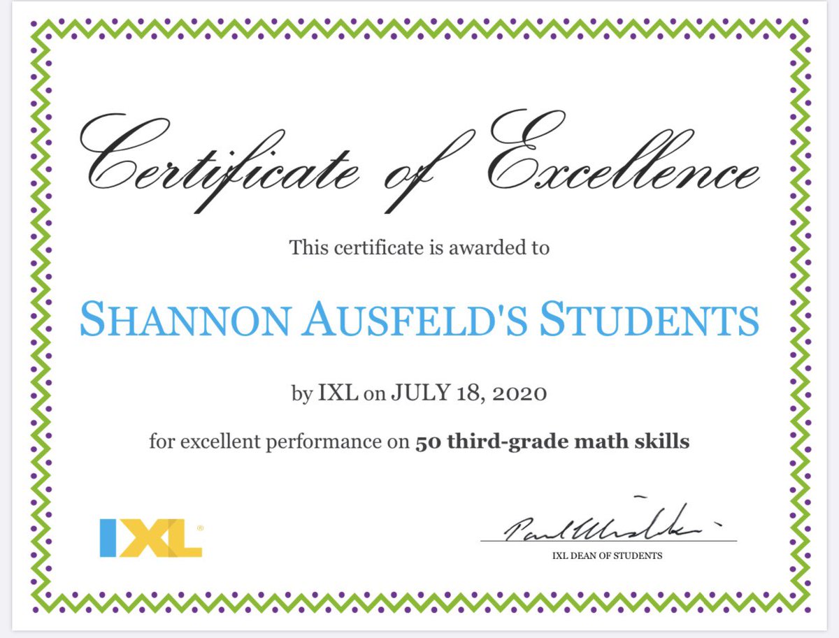 Even while doing it remotely, we are mastering skills and rocking our math! @SCSchools #sep #ixl