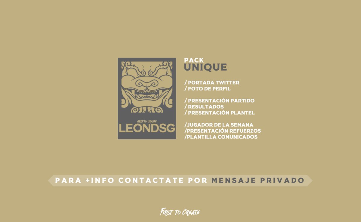 LeonDSGz's tweet photo. 🖌️ | Tras organizarme nuevamente de cara a la próxima temporada, salgo con una nueva propuesta como es habitual, para los equipos que busquen diseñador, ofreciendo seriedad y compromiso.

Esta vez? Pack único, sencillo y sin vueltas 🌟

First to create. #LeonDesign https://t.co/8W78yqO5sC