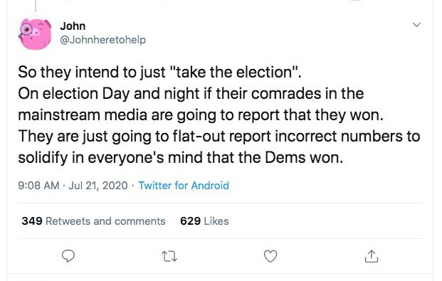 ThreadIn crises, people show their true character. @realDonaldTrump has, and so are people who claim to be conservatives.I felt I should address this, since it's a blatant attempt to demoralize Trump supporters.The original thread is much longer. "They" = Democrats.