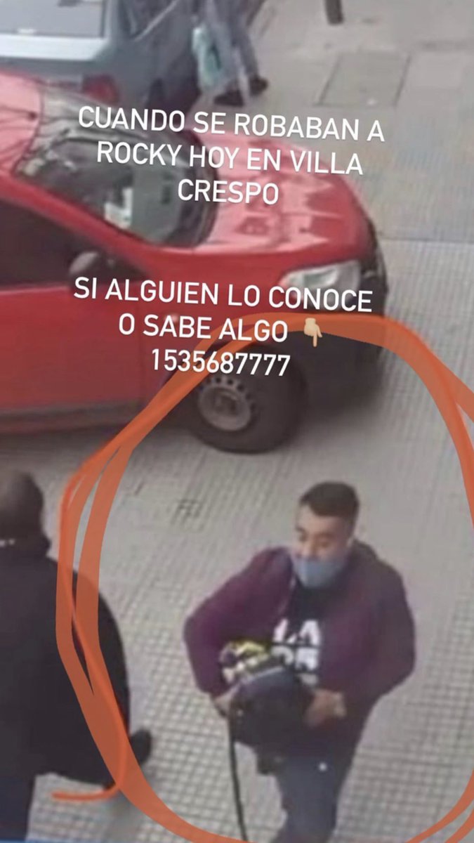 Robado por ese señor con barbijo! Zona Villa Crespo! RT cc <a href="/paulitachaves/">PAULA</a> <a href="/BombitaDarin/">Ricardo Darin</a> @eugtobaloficial
