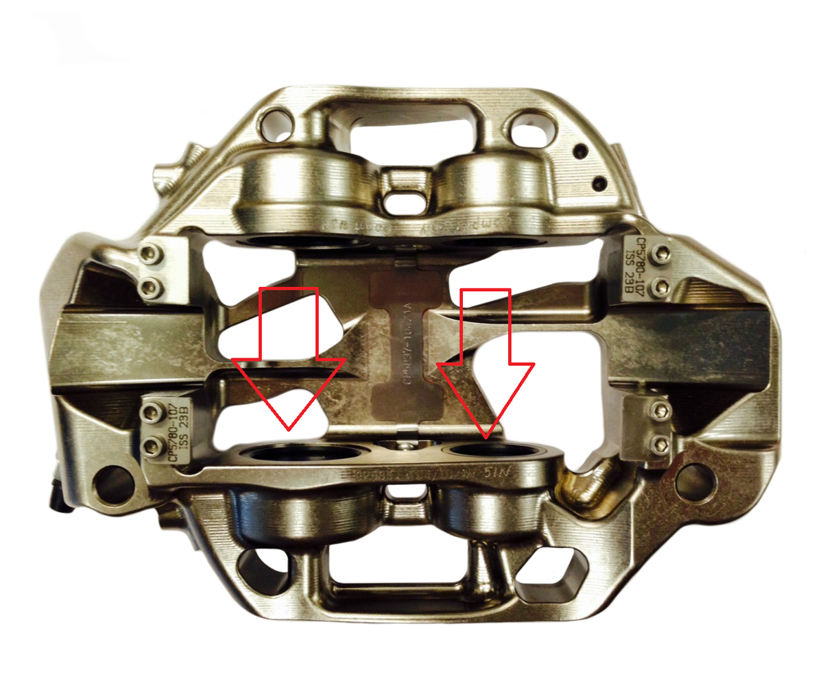 SuperSpeedway brakes are used so little that teams will often push the pistons into the calipers during qualifying just to get that extra bit of drag reduction to make the car faster.