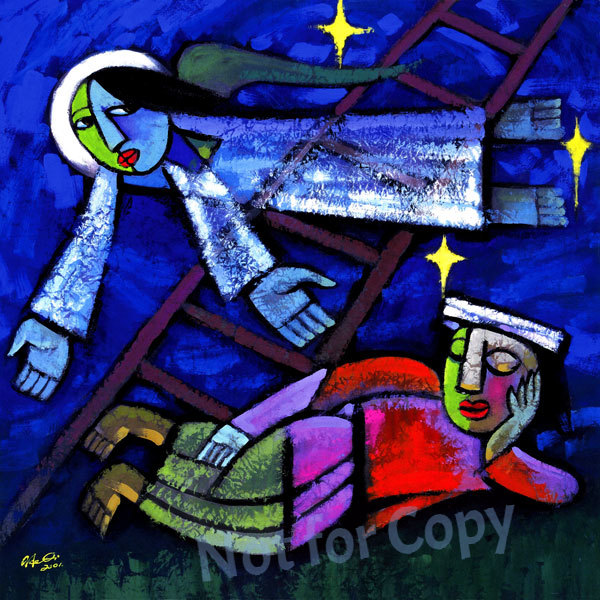 JamesHeQi's tweet photo. The Dream of Jacob
What's Jacob's dream now?
Dreaming our great medical scientists have got some new inventions to conquer the Coronavirus...
Amen!
https://t.co/2jwE4L5gpw
You are welcome to visit my website to purchase my prints and posters:
https://t.co/3Ggsr3dP5T https://t.co/hf0MeUa75N