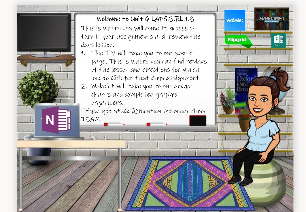 PorterReadTeach's tweet photo. I think I app smashed it in my culminating project. I had a blast learning about and using all of the amazing educational apps. @wakelet @PlayCraftLearn @Flipgrid @Bitmoji @AdobeSpark @DCPSInTech @MicrosoftEDU #appsmashsummit #dcpscampduvalhomeroom https://t.co/GlaFAFgKwq