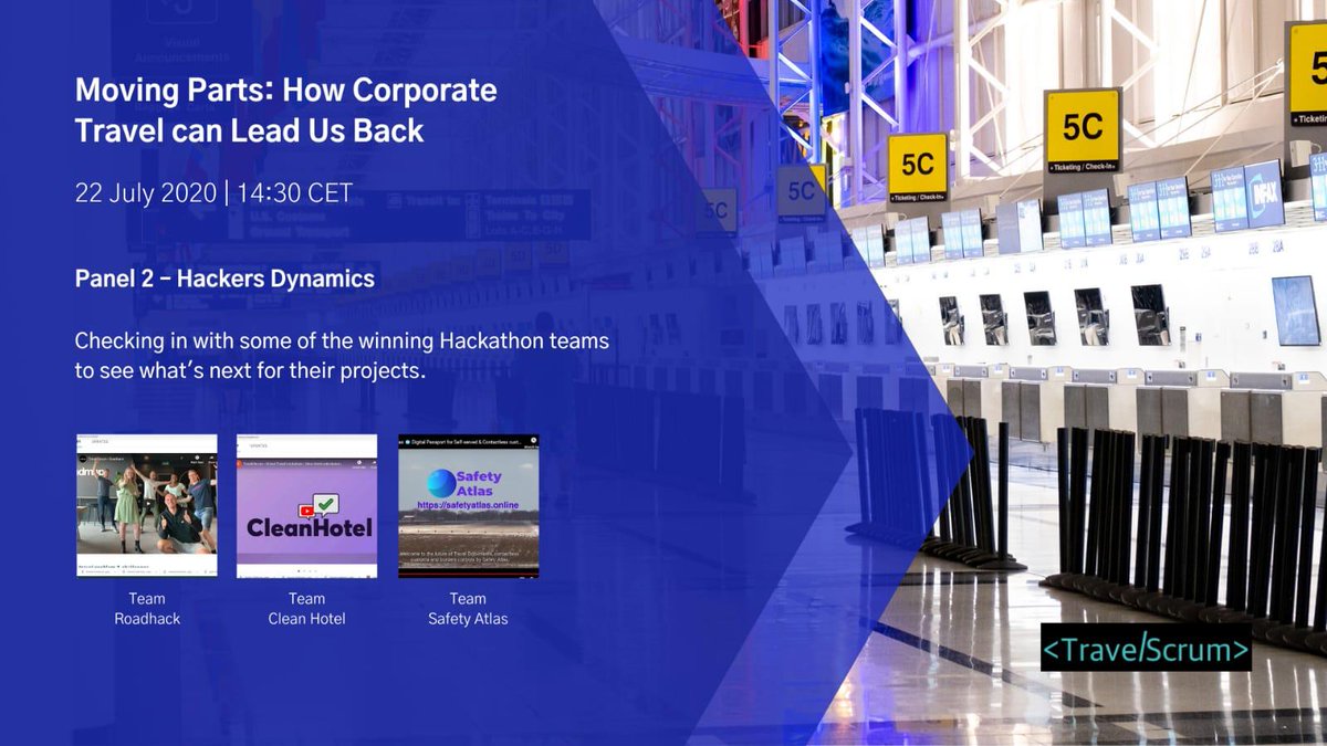 🤖 Mañana nuestro equipo Safety Atlas, Identidad Digital para viajes y controles sin contacto, estaremos compartiendo la experiencia como ganadores del <a href="/travelscrum/">TravelScrum</a> Hackathon ✈ próximos pasos, programa de aceleración en México, entre otros detalles! Invitad@s a conectarse!