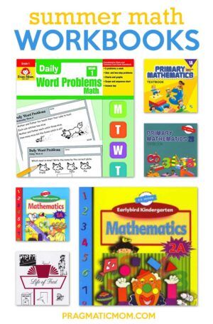 pragmaticmom's tweet image. Best Summer Math Supplementation Work Books and More bit.ly/2IJ3ySp via @pragmaticmom #math #summermath #mathworkbooks