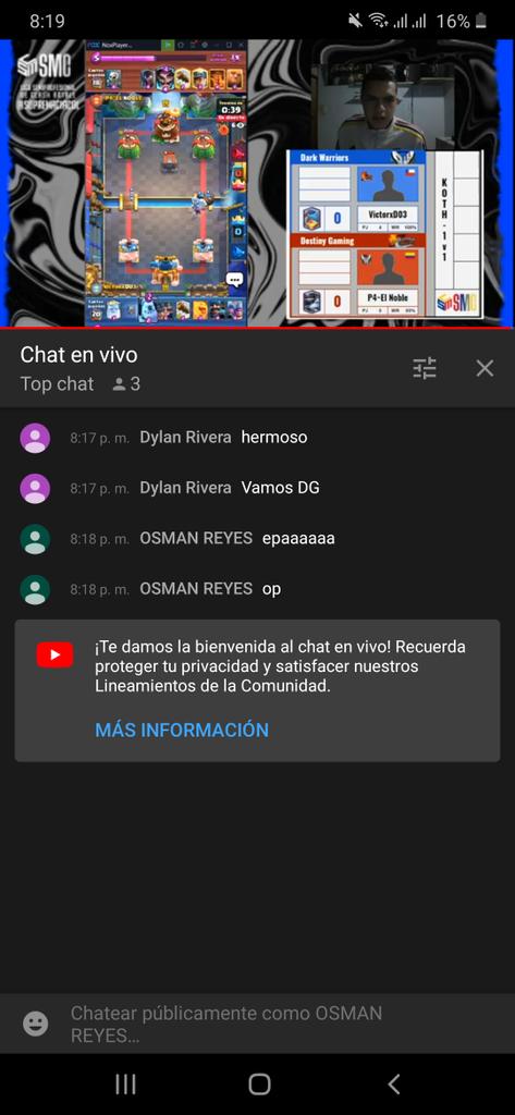 🎖Estamos en vivo!!!

Estamos viviendo la gran final en vivo entre @DestinyGamingCR vs @DWAcademy_ vengan a apoyar a estos equipazos por el canal del grande de @DEVISALZATE, No se lo pierdan🥳🥳🥳🥳🥳