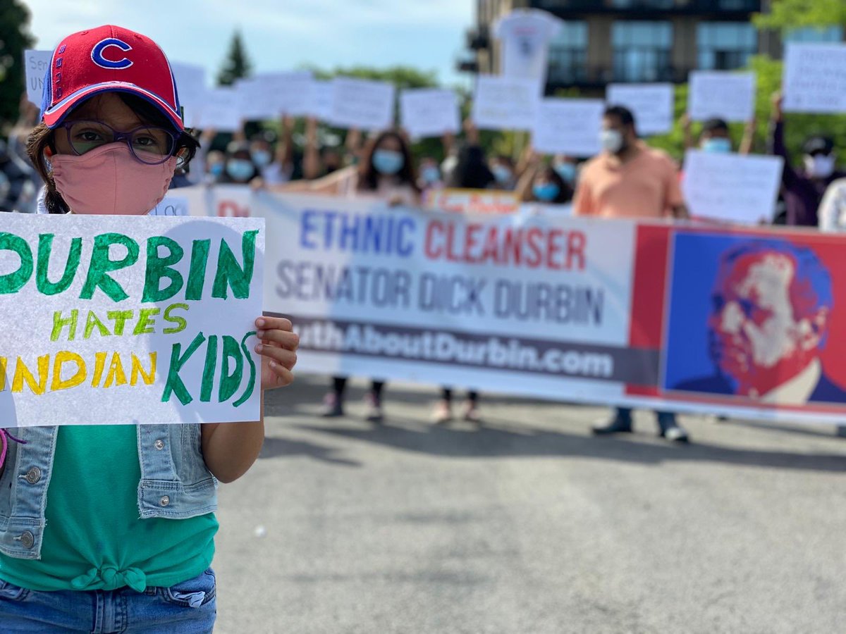 discriminated09's tweet photo. @supallofus @SenatorDurbin Honorable @SenatorDurbin true intentions for what? His hatred towards Indian Immigrants including kids and on any immigrants too in general by NOT passing any immigration bills? If so, YES. #S386 #PassS386 #TokenSenator @DickDurbin @SenateDems @SenateGOP https://t.co/lWEd5u64iD