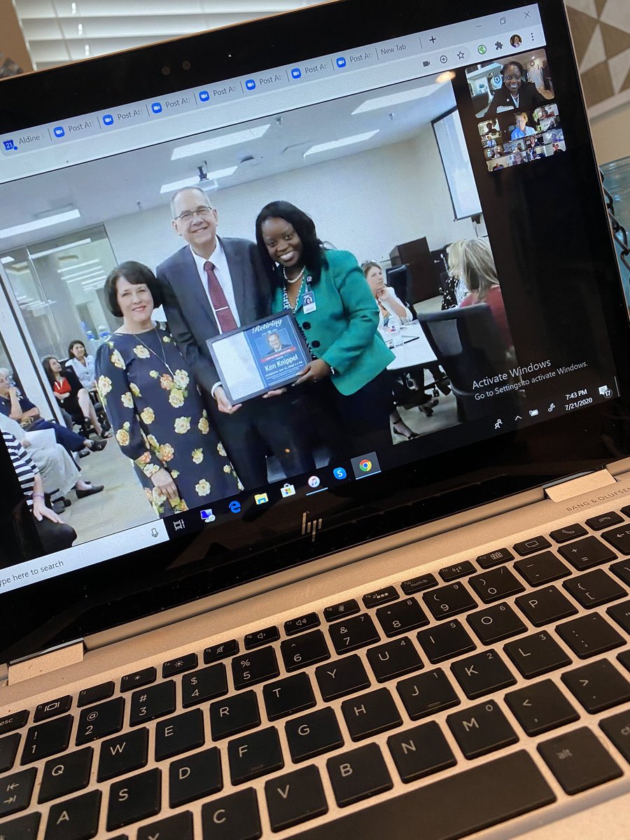 This is one of the best COVID-19 Virtual Board Meetings we have had. The @AldineISD Board of Trustees voted unanimously to rename the @AEC_AISD campus to honor the work and legacy of Mr. Kenneth R. Knippel. Not a dry eye as the stories were shared. #LegacyofLeadership