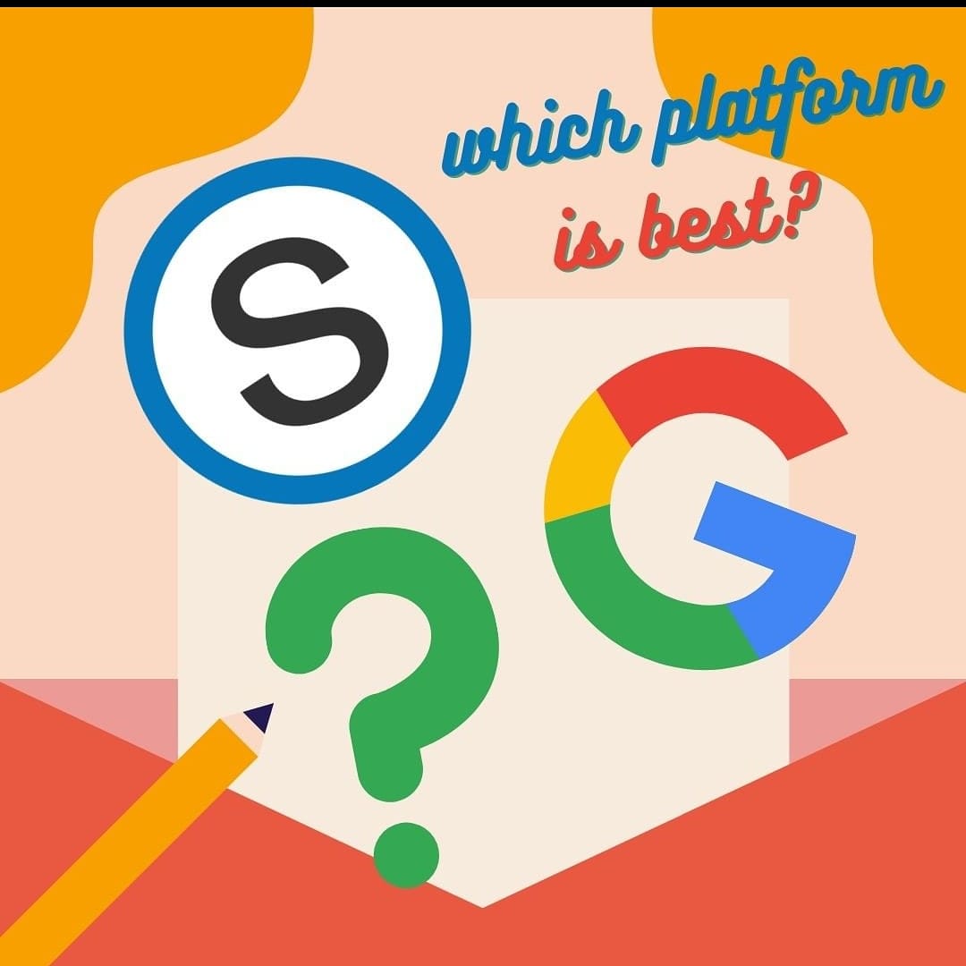 theesclassroom's tweet photo. Like most #teachers, I've been spending much of my time this summer creating lessons and curriculum that can with in either an in person or virtual (or both?!) format. But the question that's been on my mind this week is - which platform?! I have two in mind... (Thread) https://t.co/H2LUNDuiGh