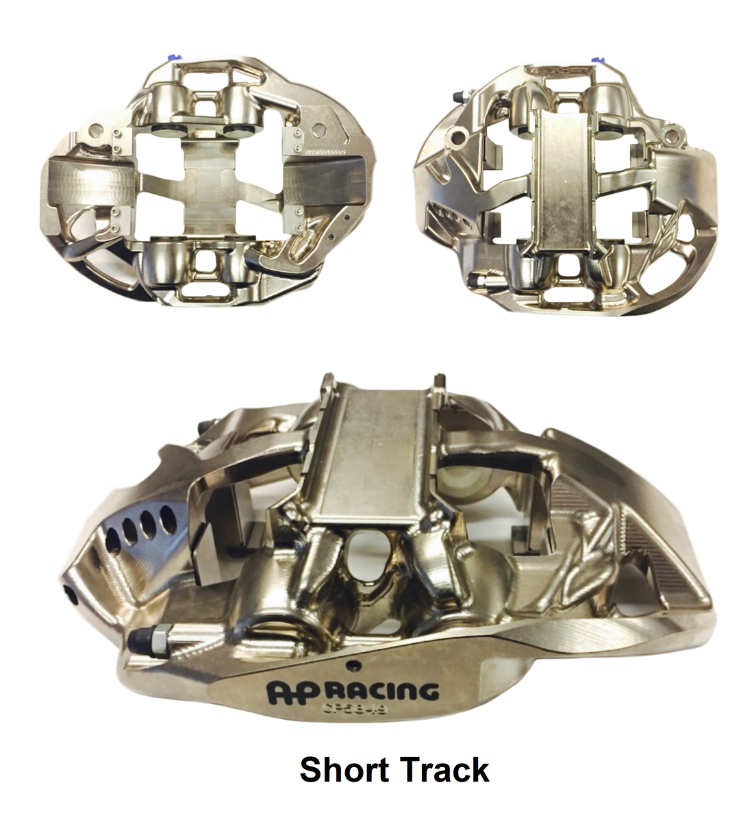 The rear calipers also get a lot of attention and are similarly customized for each application.