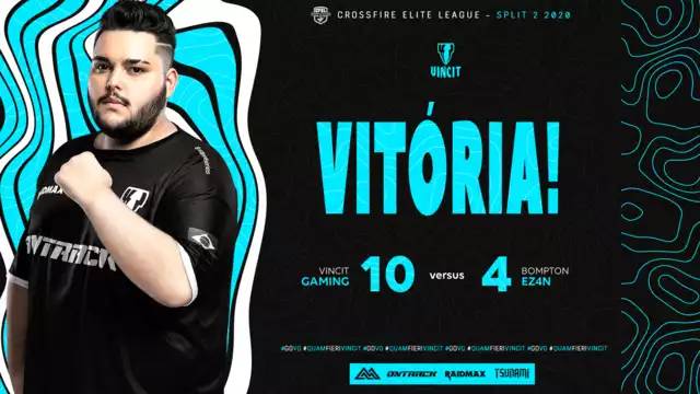 vincitgg's tweet photo. [CROSSFIRE - #RazerCFEL]

Enfrentamos a equipe da Bompton e conseguimos a vitória por 10x4.

Agradecemos a torcida de todos!

#goVG #goVINCIT #quamfieriVINCIT #OntrackBrasil #RaidmaxBrasil #vaidetsu https://t.co/PlkejSEUBr