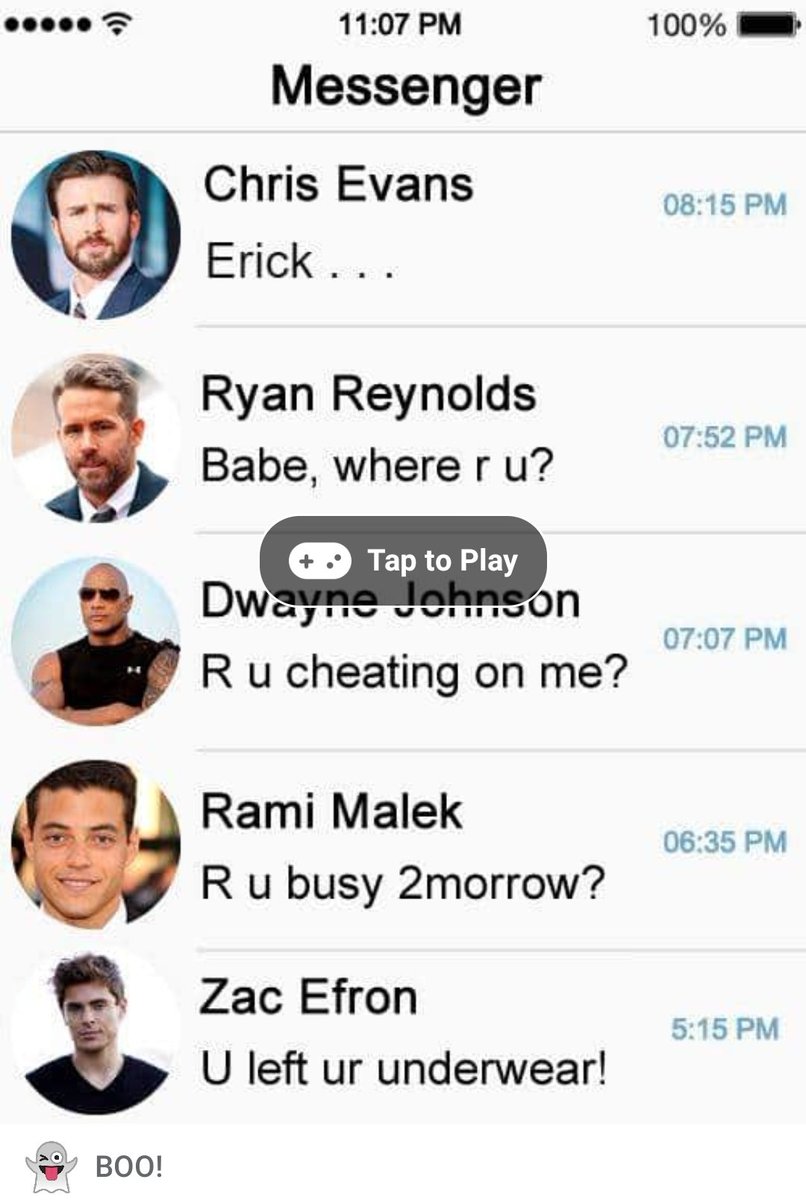ESemenske's tweet image. Played a funny randomizer on #BOO, and apparently it thinks these would be my celebrity affairs.
Lemme be really real...if I had @ChrisEvans and @VancityReynolds as lovers, I would be #MIA every damn day!

#SuperHeroLovers