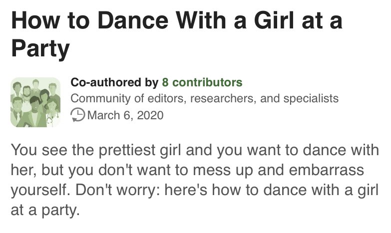 guys i just found the perfect wikihow article 💕