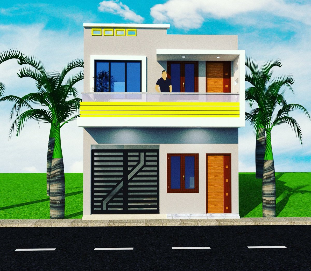 BuildoHome's tweet photo. 80 gaj house design 
#housedesign #architecture #homedecor #exterior #homeelevation #houseideas #buildohome #designforhomes #homeexterior #houseexterior #sketchup3d #sketchuphome #proparty #smallfarmhouse #houseexterior #sketchup https://t.co/DXe9AcT2z2