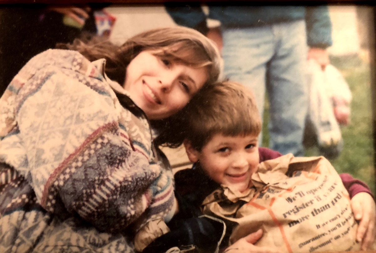 Another boy arrived just 2 years later. Another boy, Christopher. Christopher was born with a gleam in his eye and an energy level that couldn’t be measured in human terms. And they found that they were even happier.