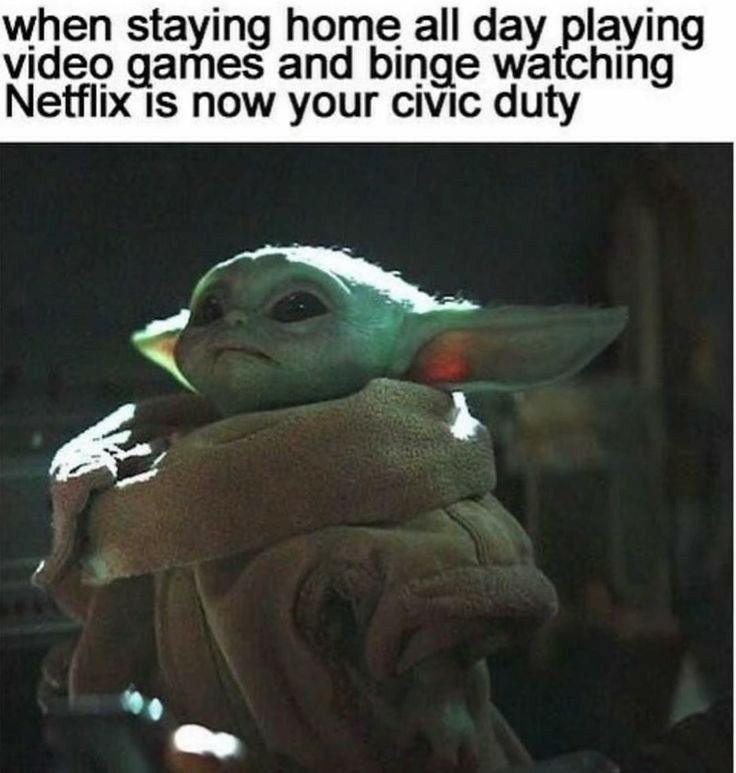 2funny_memes's tweet photo. Strictly following my civic duties😎 #netflix #babyyoda #yodamemes #yoda https://t.co/UCx0icChCF