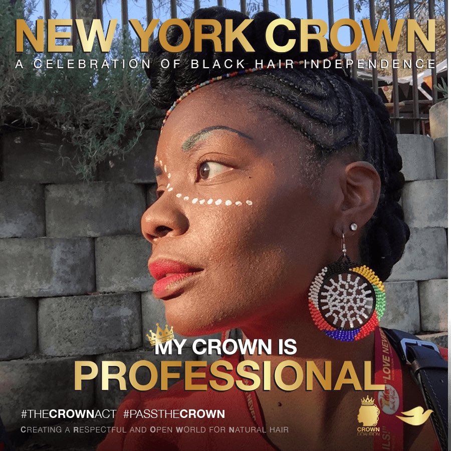 Anika_HW's tweet photo. My natural crown is professional! @thecrownact #TheCROWNAct #PasstheCROWN @Dove https://t.co/GOBJxjWMEz