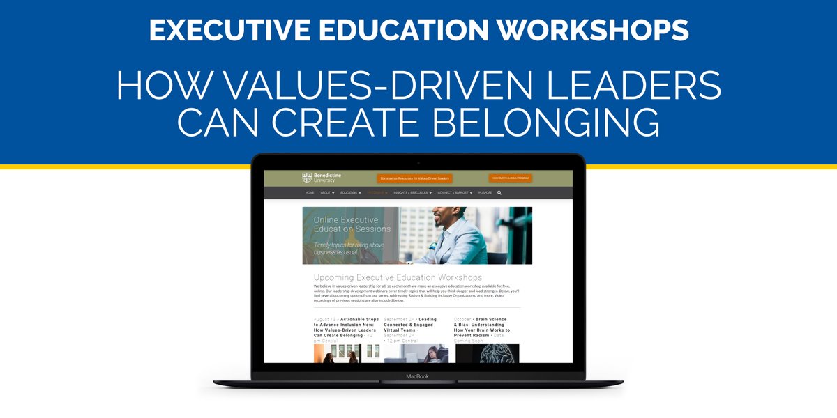 EBC_Morning's tweet photo. Don't miss out on @ValuesDriven upcoming Executive Education Workshop! Join the August 13th session -  Actionable Steps to Advance Inclusion Now: How Values-Driven Leaders Can Create Belonging. Register today: https://t.co/Ie53vXWCxL

#ThoughtLeadership #WisdomWednesday #Expand https://t.co/BB5Dxj6g2a