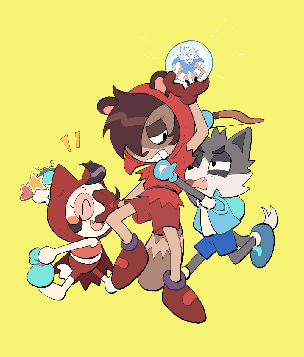 please check out @cartoonfuntime 's short, Trick Moon! https://t.co/imKFhyXyAh and beg @cartoonnetwork for a full series bc it's suuuper cute T__T! 
