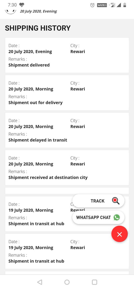 mnjit7's tweet photo. @delhivery @help_delhivery how is it showing delivered when I haven't received my package. I did not share my otp with anyone. Then how can your delivery boy mark it delivered. I am going to put a theft case against your delivery boy today. https://t.co/LDl71EyuPD