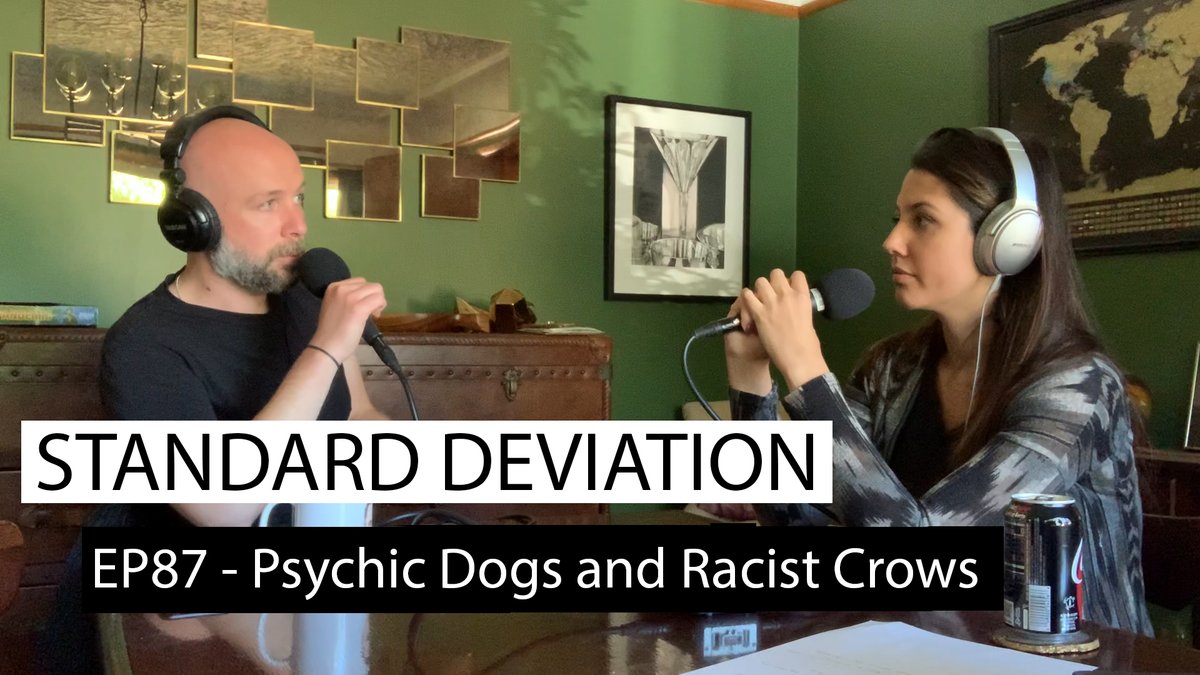 StandardPodcast's tweet photo. Ep 87 is out!

"Psychic Dogs and Racist Crows"

#Psychic #RupertSheldrake #morphicresonance #skeptics #Disney #blackface #JimCrow #Portland #federalpolice #protests #civilunrest

Listen:
https://t.co/FxnBPb2bcv

Watch:
https://t.co/7nCm6vRf00 https://t.co/GZnjZjRdzD