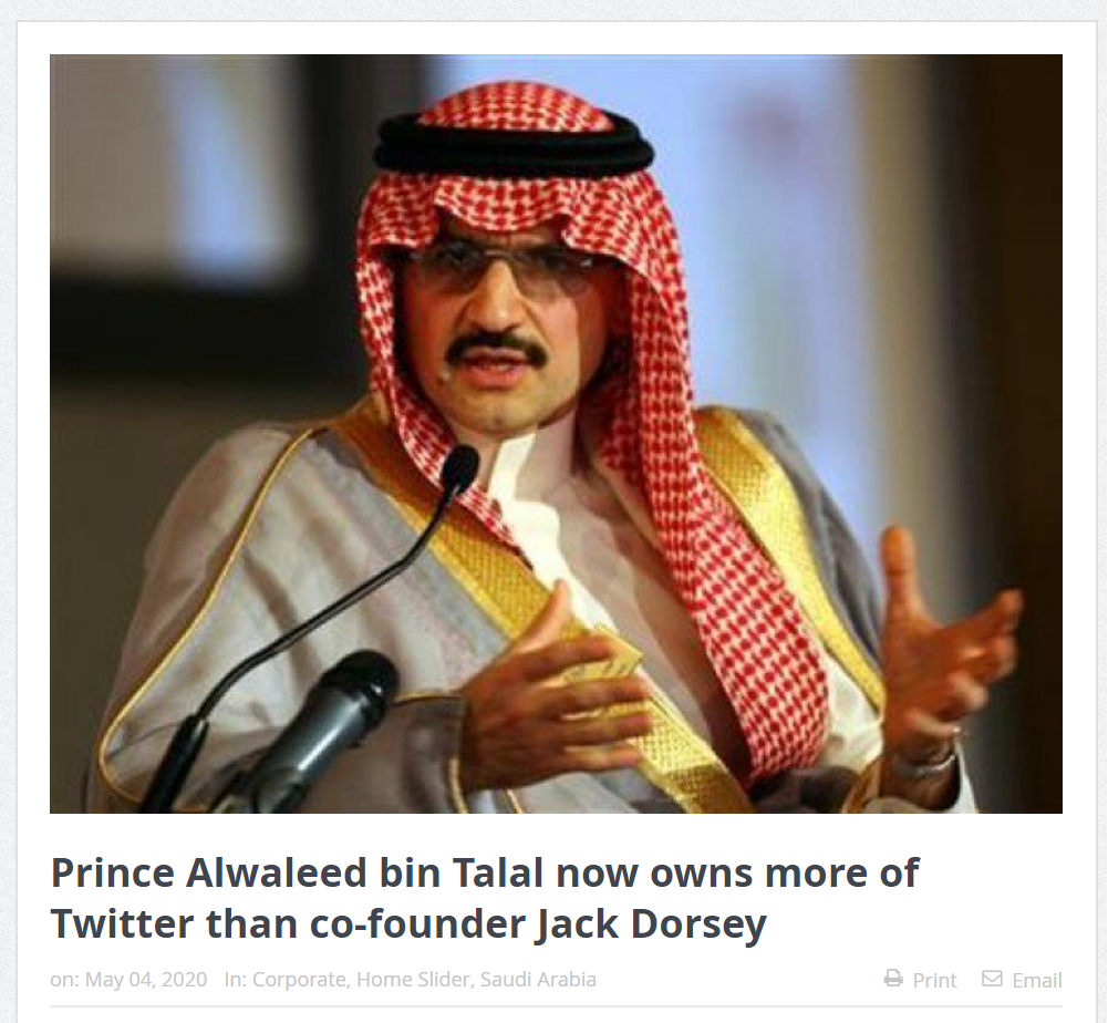 pc_432's tweet photo. Why does @Twitter want to censor Qanon?
I'm sure their close relationship with corrupt Saudi Prince Bin Talal has absolutely NOTHING to do with it....
Wake up @Jack 
#Q71 #Q118 #Q1948 https://t.co/ANAR2KUyXY