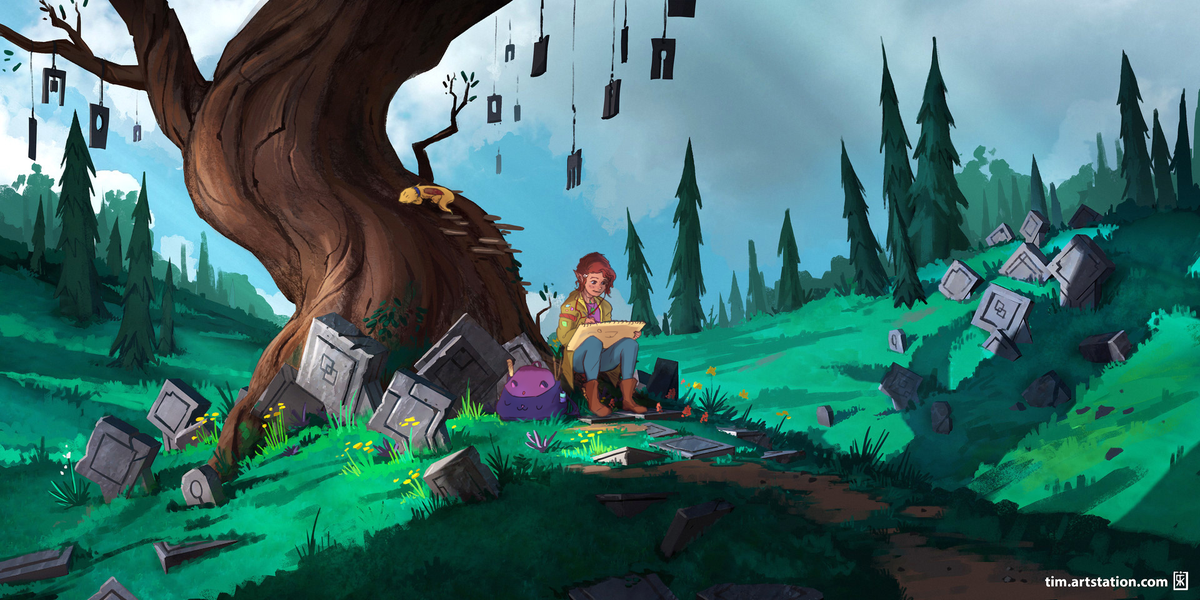 Feltchicken's tweet photo. so i did the #JustAddCharacter tag
with backgrounds by @randomspirits https://t.co/vIR8mpX1pX