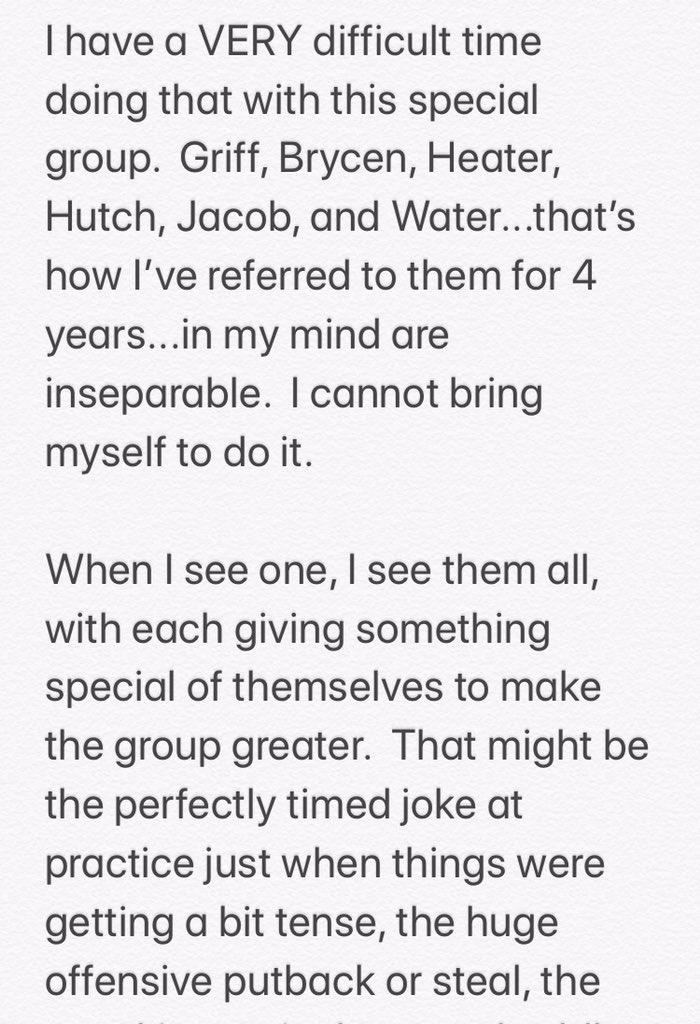CoachSmithCAM's tweet photo. Senior Spotlight!  Thank you 🙏 @connor__32 @connorheat22 @paradee34 @BBurgener40 @_griffandricks @KeeganWaterman https://t.co/y9tXtz2jJr