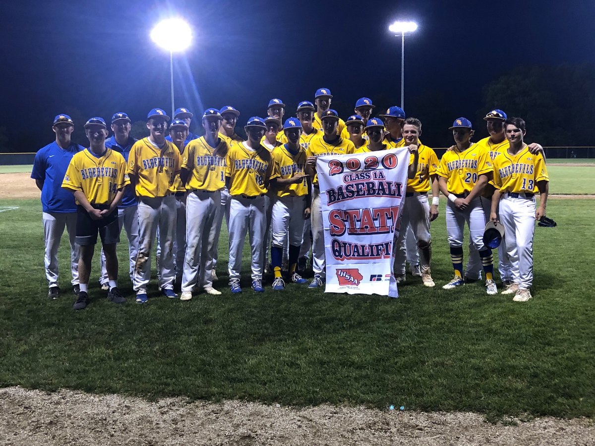 MSTM_BlueDevils's tweet image. Your @mstmbaseball team is on to state! They beat Mount Ayr 11-3. Get your state shirts in the Blue Devils Web Store! Visit mstm.us, go to Blue Devils web store, MStM Store and find the shirts under Baseball and Softball. Deadline for shirts is tomorrow at 10 AM!