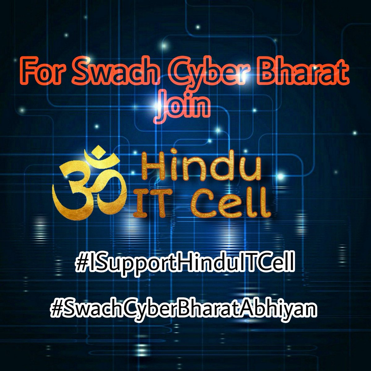 Do support us by joining us! #ISupportHinduITCell