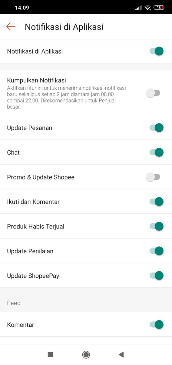PINKphunke's tweet photo. @ShopeeCare kak, kenapa fitur pengaturan bunyi notifikasi saya hilang?
dan kenapa sekarang notifikasi shopee saya berbunti spt notif apk lain di HP saya, tidak berbeda (bukan suara "shopee" lagi) https://t.co/Lb0t5MC2rX